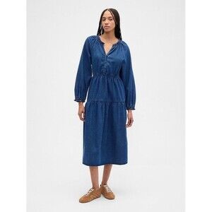 gap corduroy shirt dress Gap Dress Womens Large Brown Corduroy Button Down Relaxed Fit New